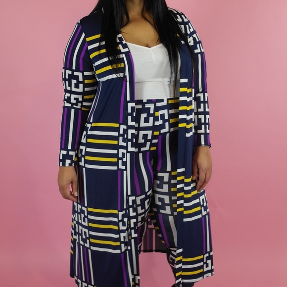 Duster Jacket Set - Picture 2 of 4